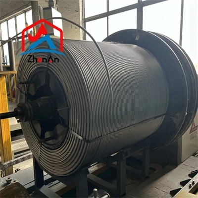 Aplicació de filferro tubular a la fabricació d'acer